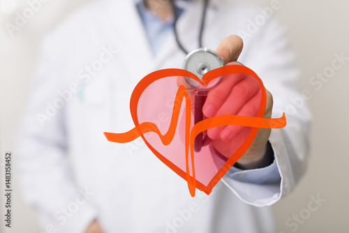Image of a doctor drawing a...
