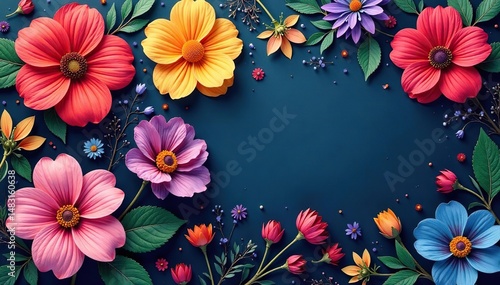 Interlocking floral elements forming a design, flower, delicate, background