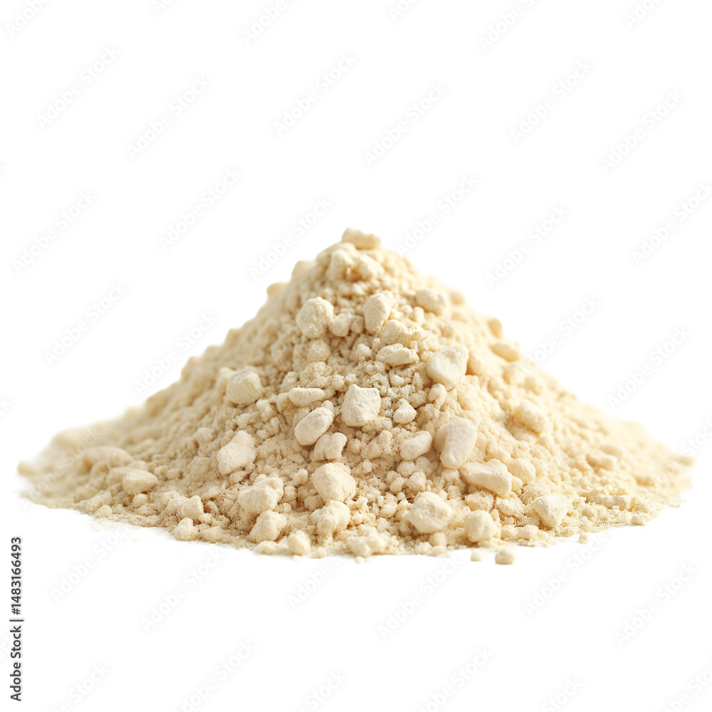 A pile of white powder A pile of white powder