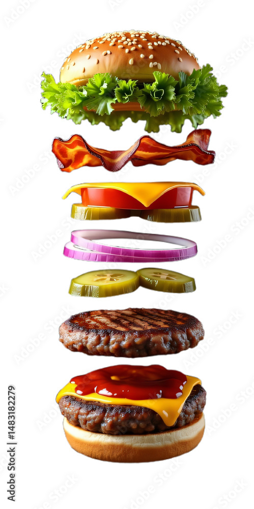 Grilled Beef Burger Patty with Char Marks Isolated on White for Menu Design or Food Mockup Grilled Beef Burger Patty with Char Marks Isolated on White for Menu Design or Food Mockup
