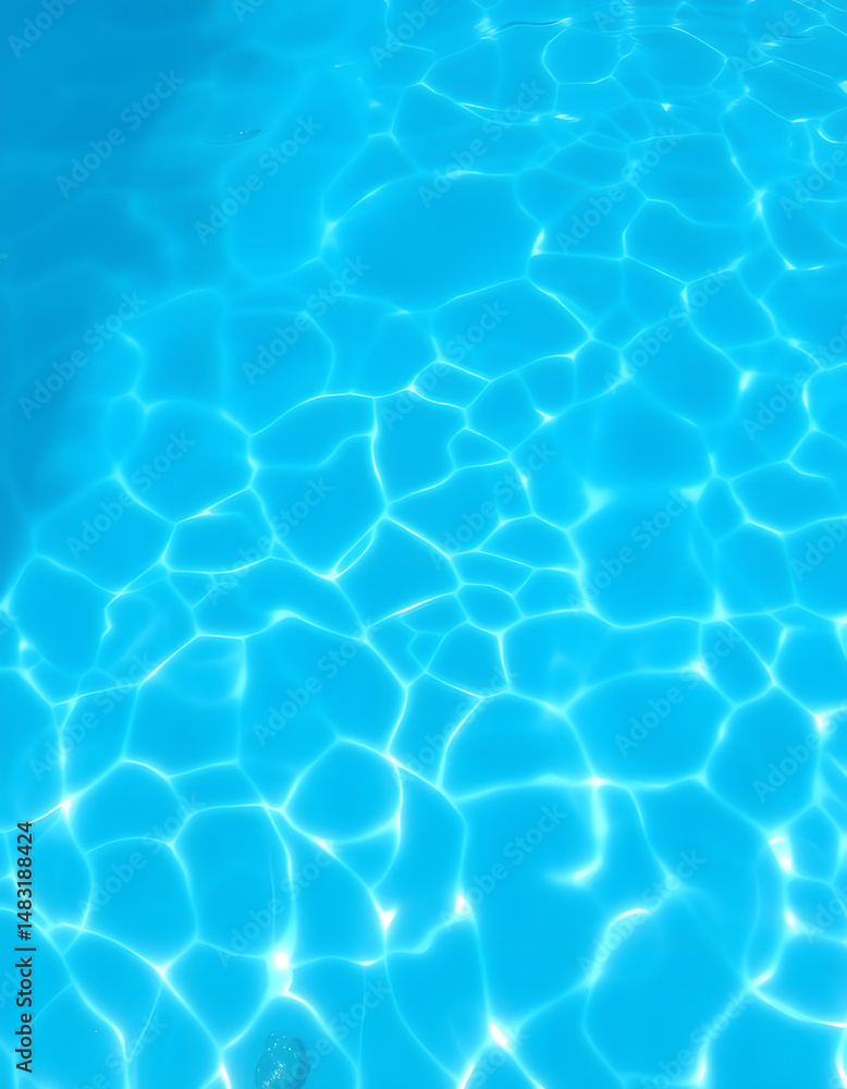 Sparkling turquoise waves in the swimming pool, grunge. with white shades Sparkling turquoise waves in the swimming pool, grunge. with white shades