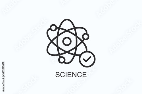 Science Icon Or Logo Isolated Vector Illustration