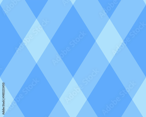 Argyle pattern of geometric rhombus. Harlequin check wallpaper design. Classic diamond shaped textile material for web background, print fabric clothing, sweater, wrapping paper, gift card, invitation