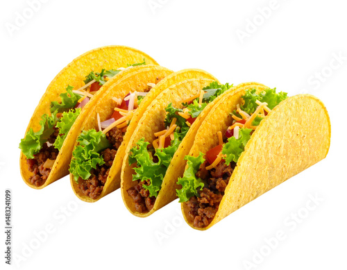 Delicious Beef Tacos Chipotle fast food