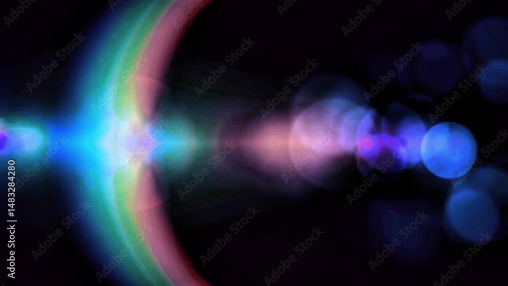 Abstract Cosmic Nebula Lights Play Button Video Background Space Galaxy Abstract Cosmic Nebula Lights Play Button Video Background Space Galaxy