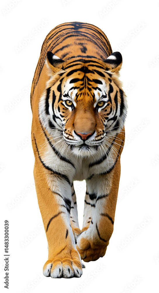 Fototapeta premium Majestic Tiger Strolling Forward
