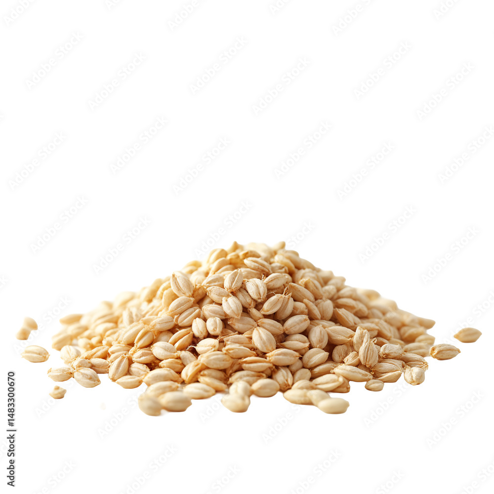 A pile of rolled oats A pile of rolled oats