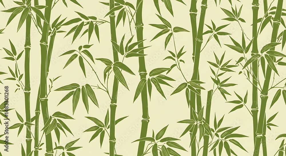 Fototapeta premium Whispers of the Bamboo Grove