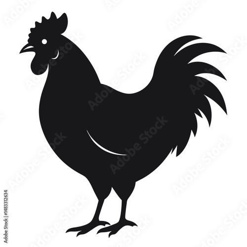 Hen silhouette bundle vector design