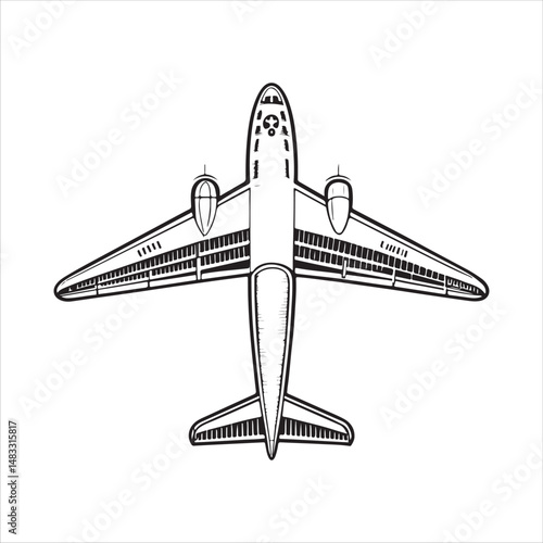 Airplane  Vector