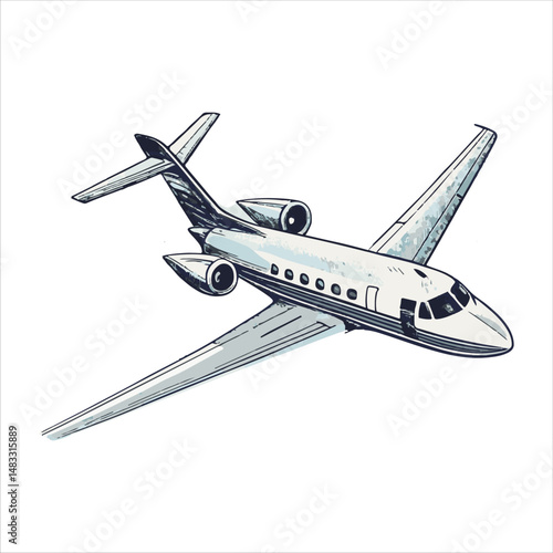 Airplane  Vector
