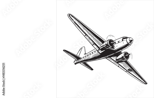 Airplane  Vector