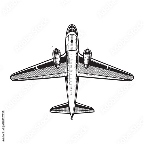 Airplane  Vector