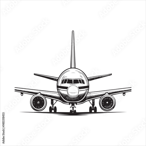 Airplane  Vector