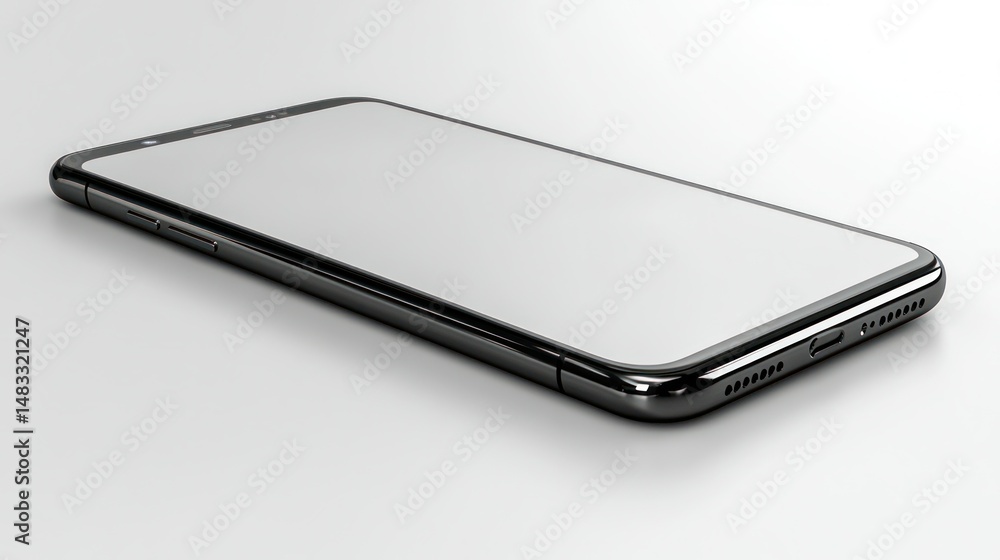 Modern smartphone mockup Modern smartphone mockup