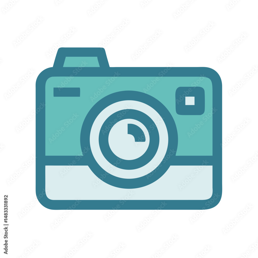 Camera Icon Representing Photography and Image Capture Camera Icon Representing Photography and Image Capture
