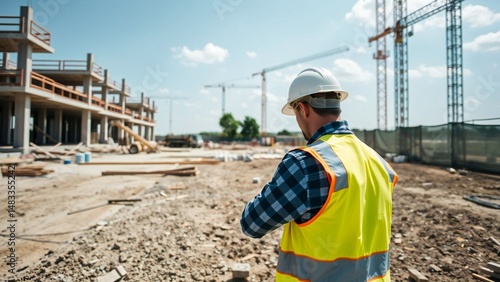 construction worker on a construction site
