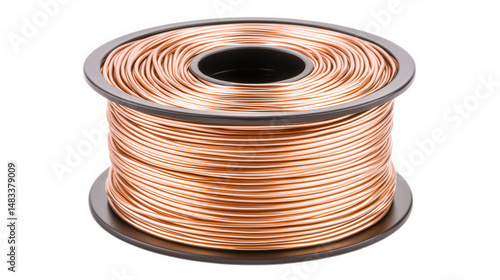Roll of Copper Wire for Electrical Applications and Craft Projects
