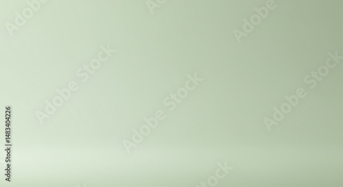 Elegant light green studio background for websites and creative invitation cards