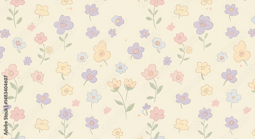 Pastel Meadow Dreams Pastel Meadow Dreams