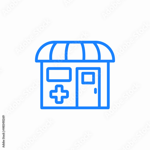 blister pack with tablets medications or vitamins icon sign vector