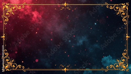 Elegant gold banner with sophisticated typography , metallic, stylish, celebration