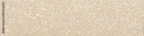 Cream glitter background with copyspace for banner and card design