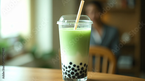 glass of fresh milk