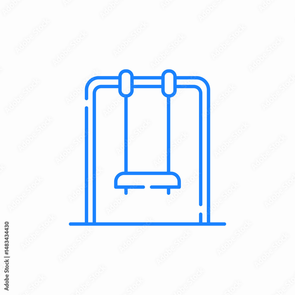 swing basic icon sign vector swing basic icon sign vector