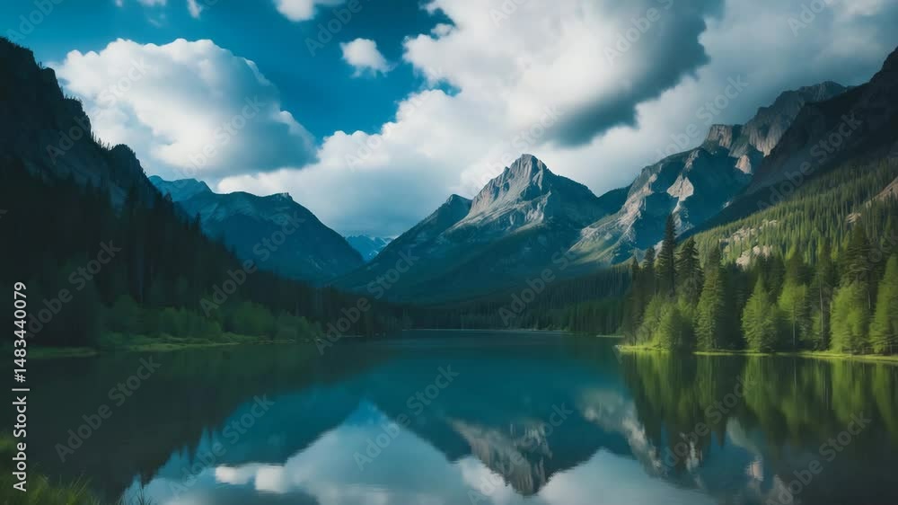 The magnificent Mountains. The magnificent Mountains.