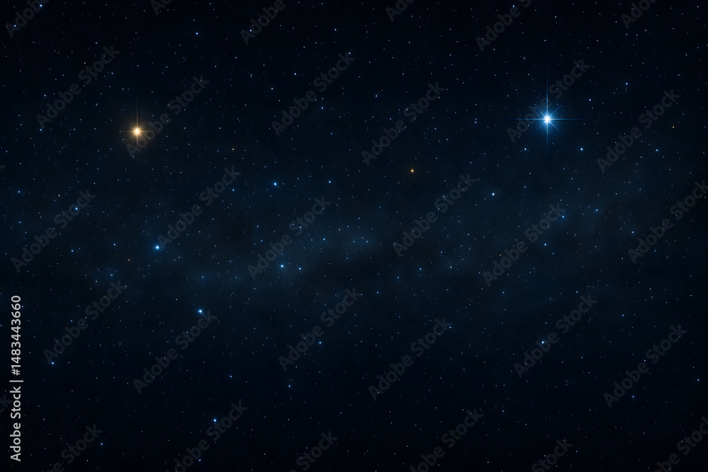 Fototapeta premium A mesmerizing view of the night sky filled with stars and celestial wonders.