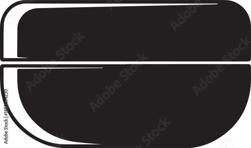 Cosmetic Case Silhouette Vector | Clean Black Vector Art for Spa and Beauty Illustration