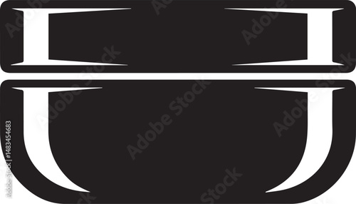 Cosmetic Case Silhouette Vector | Clean Black Vector Art for Spa and Beauty Illustration