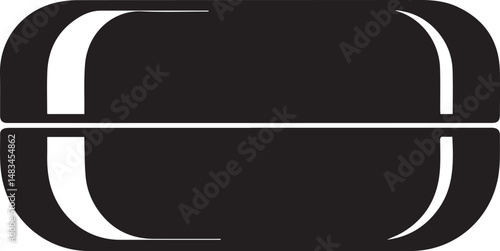 Cosmetic Case Silhouette Vector | Clean Black Vector Art for Spa and Beauty Illustration