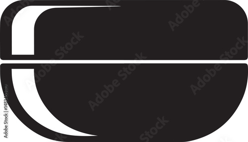 Cosmetic Case Silhouette Vector | Clean Black Vector Art for Spa and Beauty Illustration