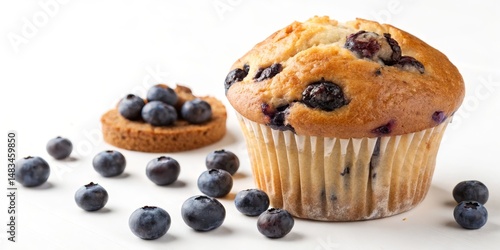 Blueberry Muffin Close-up H...