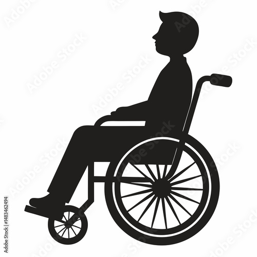 man in wheelchair
