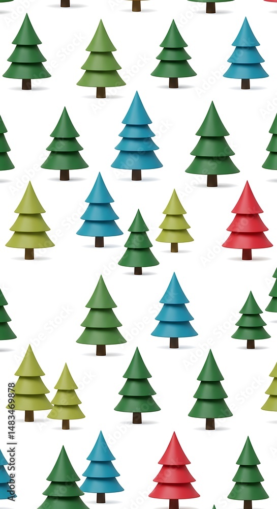 Joyful Evergreen Mosaic Joyful Evergreen Mosaic