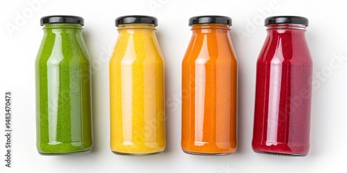 Four Colorful Bottles of Sm...