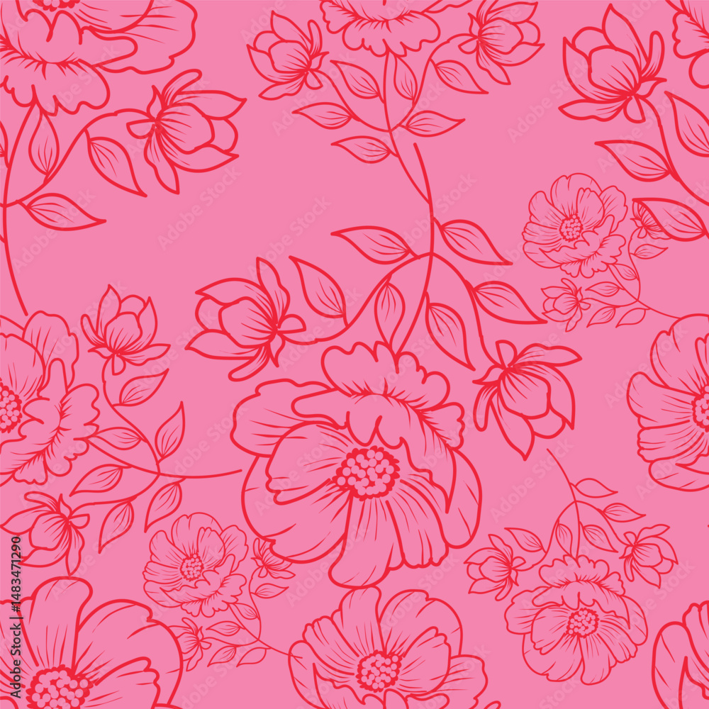 Digital textile design Beautiful ethnic style colorful seamless floral hand made pattern ready for print
Digital textile design Beautiful ethnic style colorful seamless floral hand made pattern ready for print