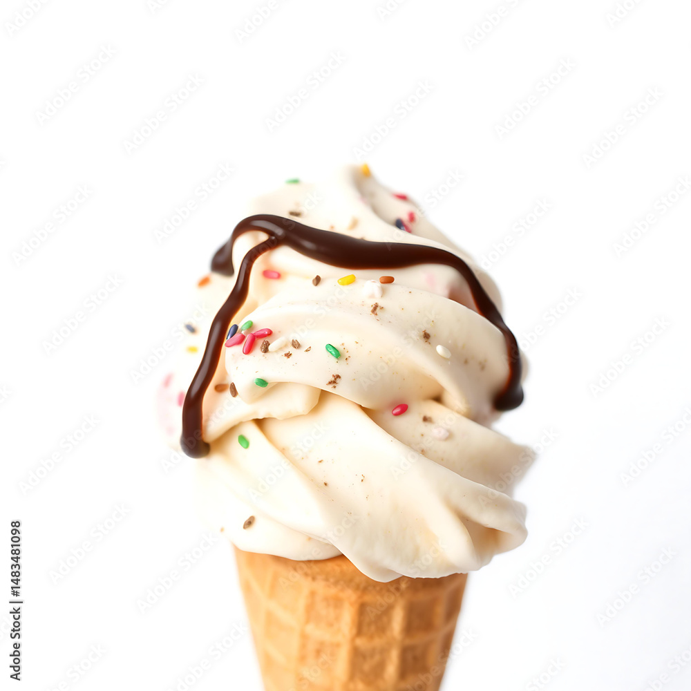 Fototapeta premium ice cream cone