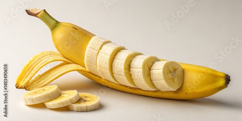 Sliced Banana Composition Y...