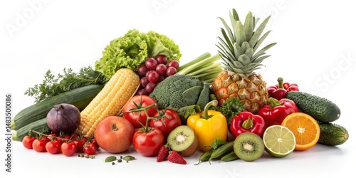 Vibrant Still Life of Fresh...