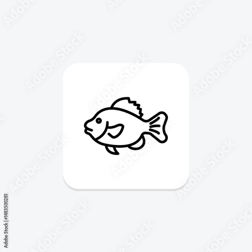 Frogfish, vector, pixel perfect, illustrator file