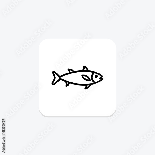 Mackerel, vector, pixel perfect, illustrator file