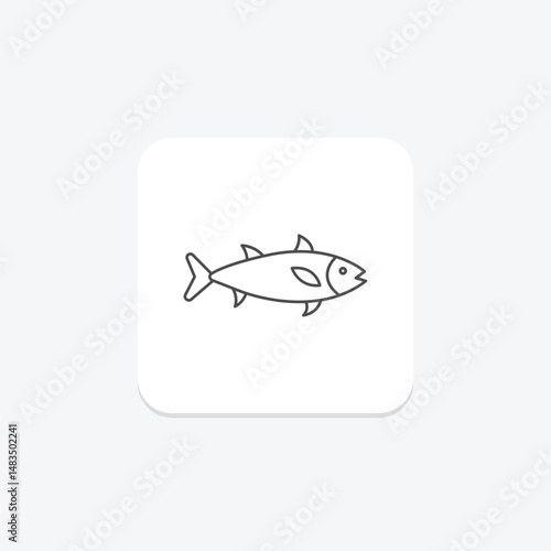 Mackerel, vector, pixel perfect, illustrator file