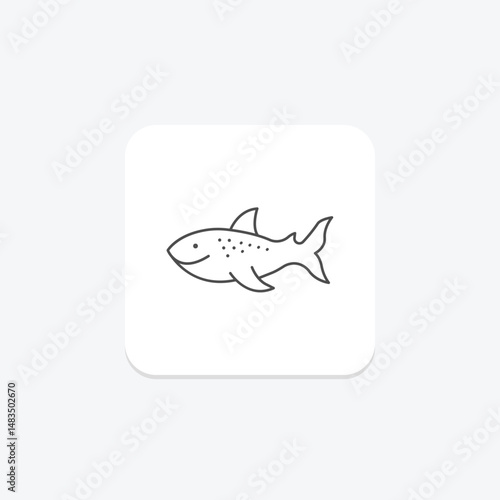 Whale Shark, vector, pixel perfect, illustrator file