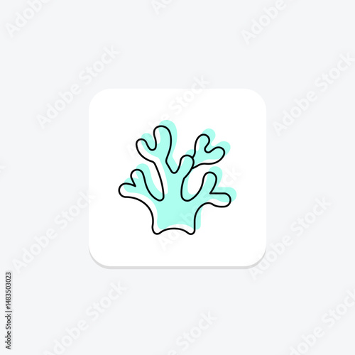 Coral, vector, pixel perfect, illustrator file
