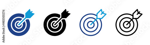 Target icon sheet multiple style collection