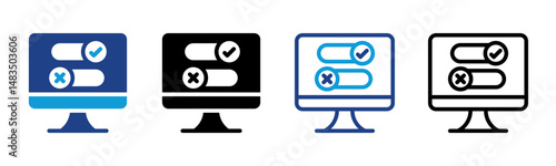 Switch icon sheet multiple style collection